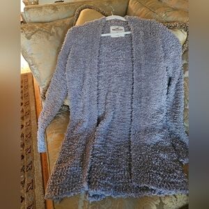 Hollister bouclé strechy cardigan sweater